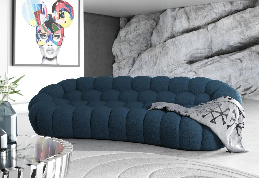 bubble curved sofa